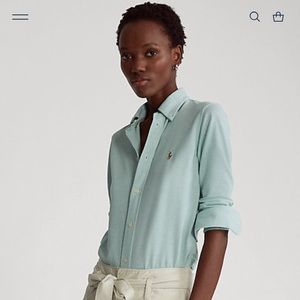 RALPH LAUREN cotton oxford shirt